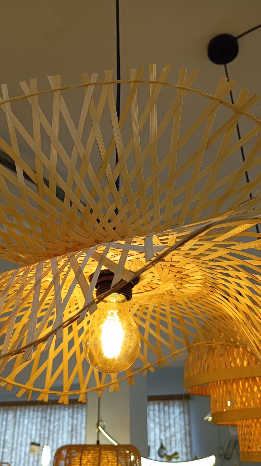 Luminária para Decoração com Elementos Naturais